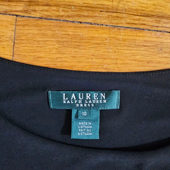 Lauren Ralph Lauren Women's Dress Size 10 Black and White - Picture 3 of 7